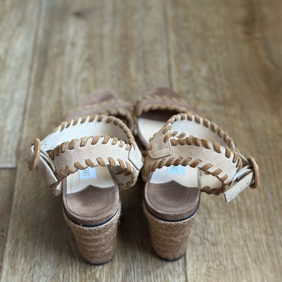 Jimmy Choo Abigail 100 Suede Wedge - Picture 4 of 5